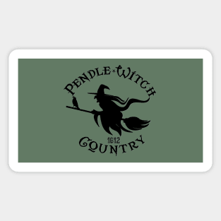 Pendle Witch Country Sticker